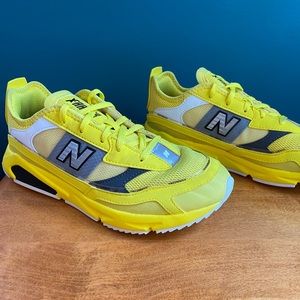 New Balance Sneakers X Racer Optic Yellow Running Shoes Men’s Boys 5.5 Women’s 7